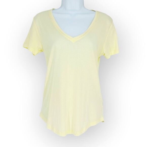 Z Supply Tops - NWT Z Supply Kasey Modal V Neck Tee size S- pastel yellow comfy